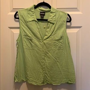 NWOT Notations Ladies Silk Sleeveless Blouse